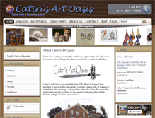 Tablet Screenshot of catiriartoasis.com